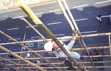 Bamboo Support 2000 (Site specific intervention)
